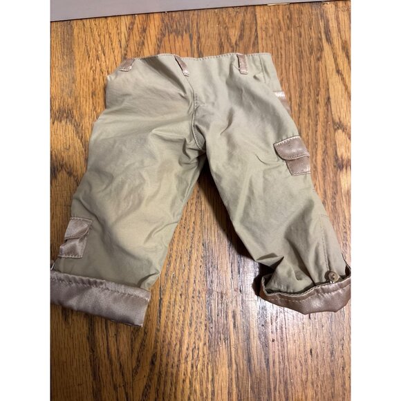 American Girl Doll Beige Cargo Pants & Sandals Outfit - Picture 2 of 4
